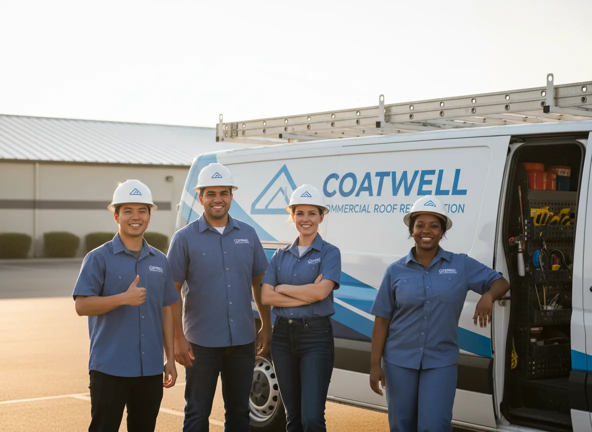Commercial roof coating company in Ashland, VA